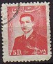 Iran 1951 Personajes 75 D Rojo Scott 955